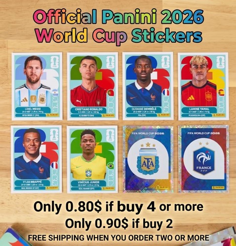 Panini 2026 individual - panini, wc